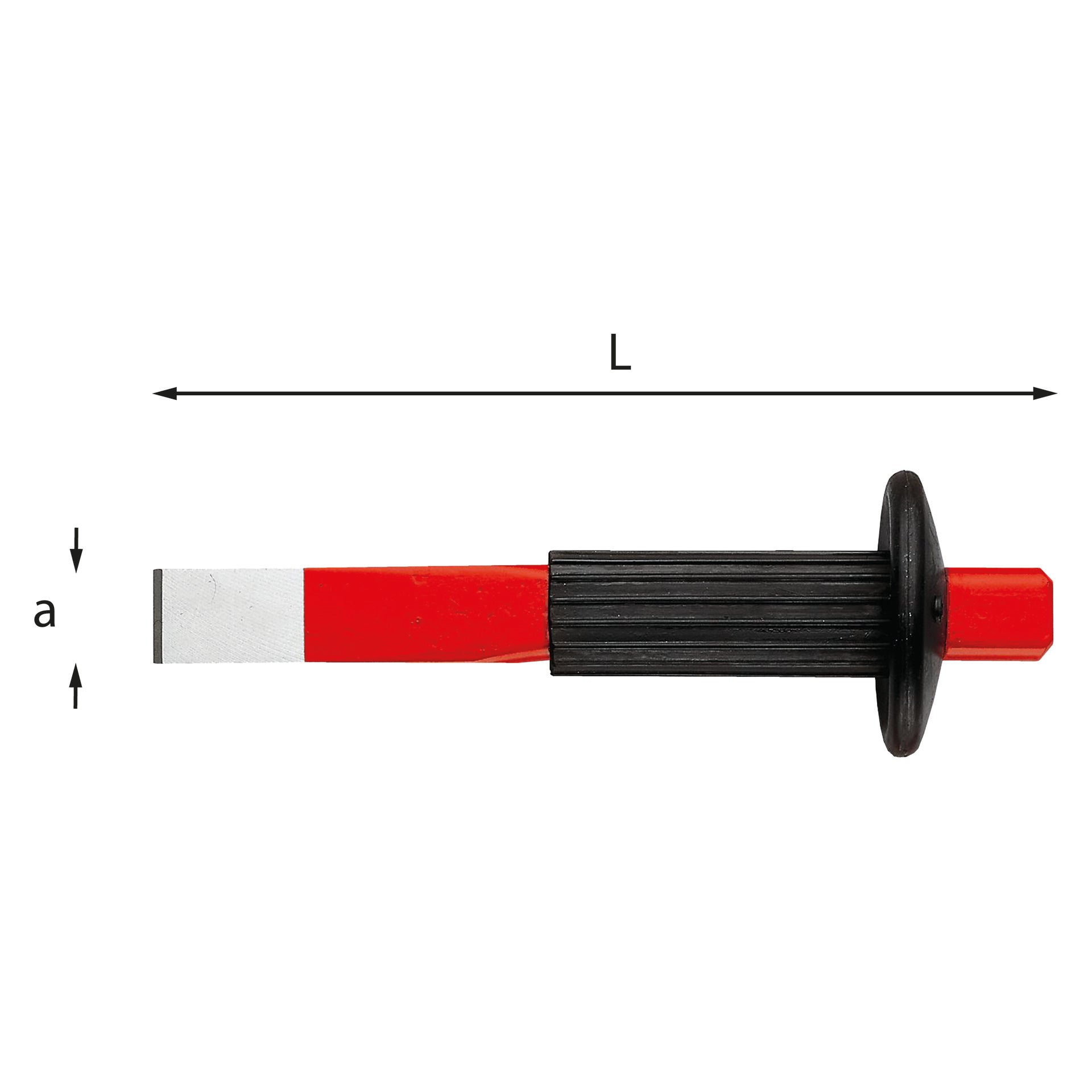 350 A Chisel with handle - Usag - 250mm or 300mm 350 A Chisel with handle - Usag - 250mm or 300mm